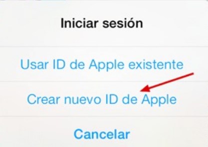 crear el nuevo id de apple 